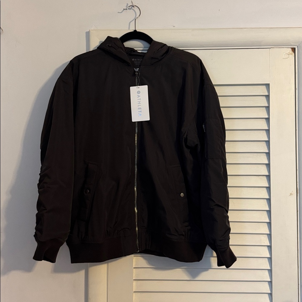New!!Women's Athleta Upfield Hooded Jacket - Picture 7 of 9
